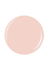 Vector nude peach nail polish sample color swatch isolated in white background